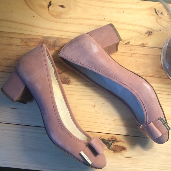 Michael Kors Kiera Bow Pump 6 Dusty Rose - Picture 6 of 6